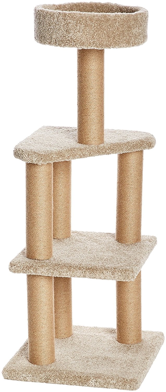 AmazonBasics Large Cat Tree With Scratching Posts