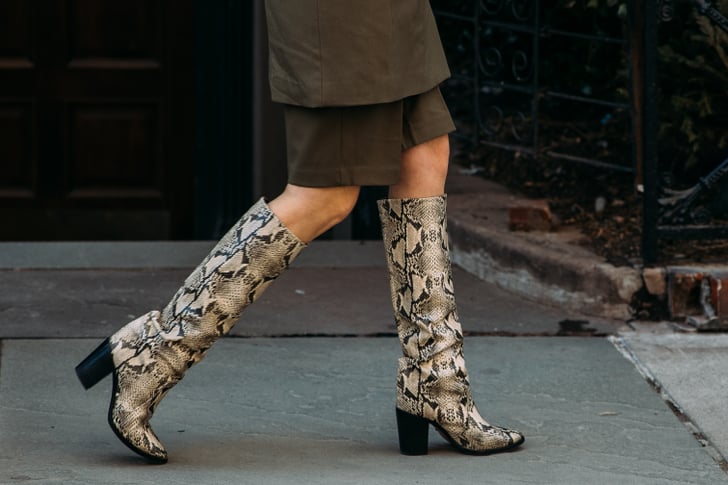 wearing shorts with boots