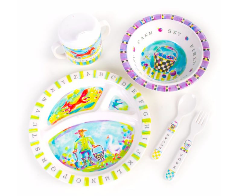 Mackenzie Childs Toddler’s Dinnerware Set