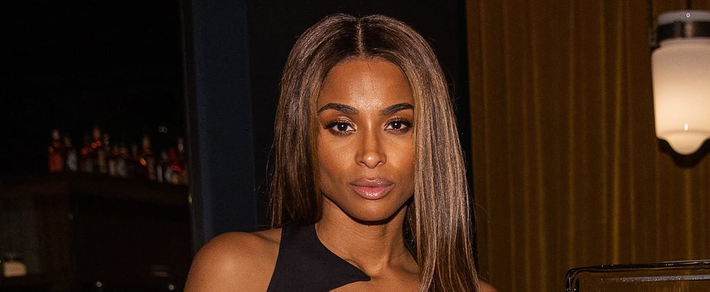 Ciara Wears Sexy Black Corset Dress at Ten to One Rum Event