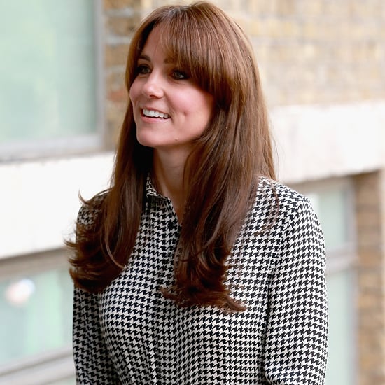 Kate Middleton Wearing Ralph Lauren Houndstooth Dress