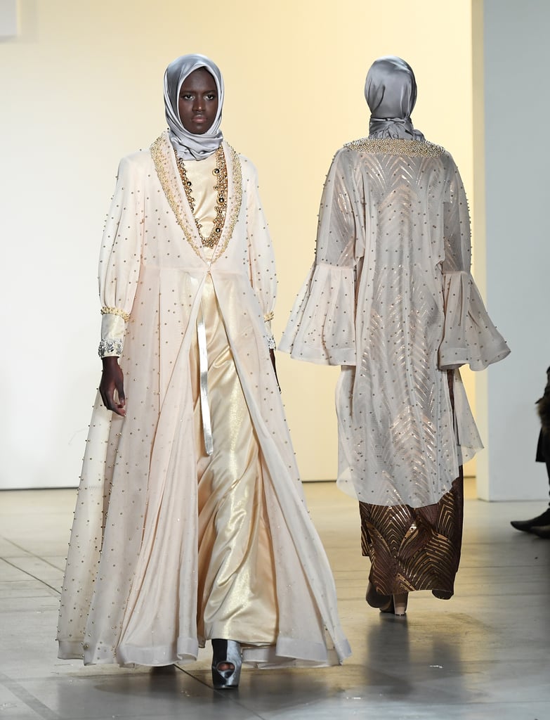 Indonesian designer Anniesa Hasibuan, who first showed her collection at Fashion Week last season, was back for Fall 2017. This time, all of her models in hijabs were either immigrants, green card holders, or first/second generation Americans, making a statement about inclusivity on the runway.