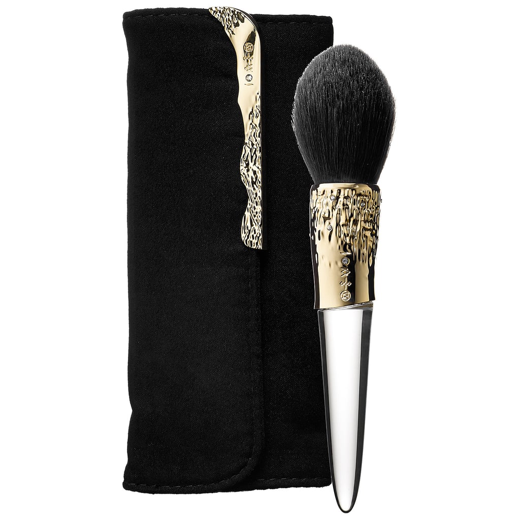 Alexis Bittar x Sephora Liquid Gold Beauty Brush and Travel Wrap