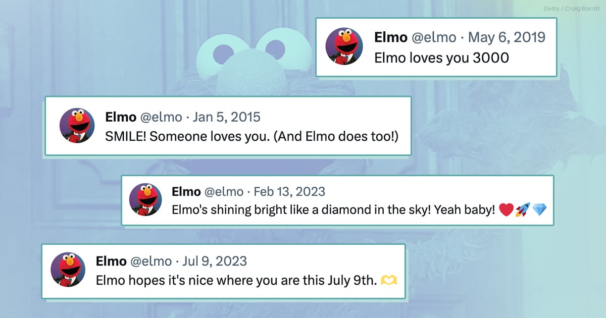 How Did Elmo Become the Internet's Therapist?