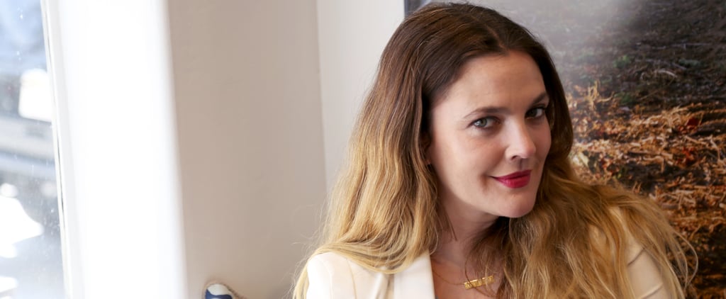 Drew Barrymore's Makeup April 2016