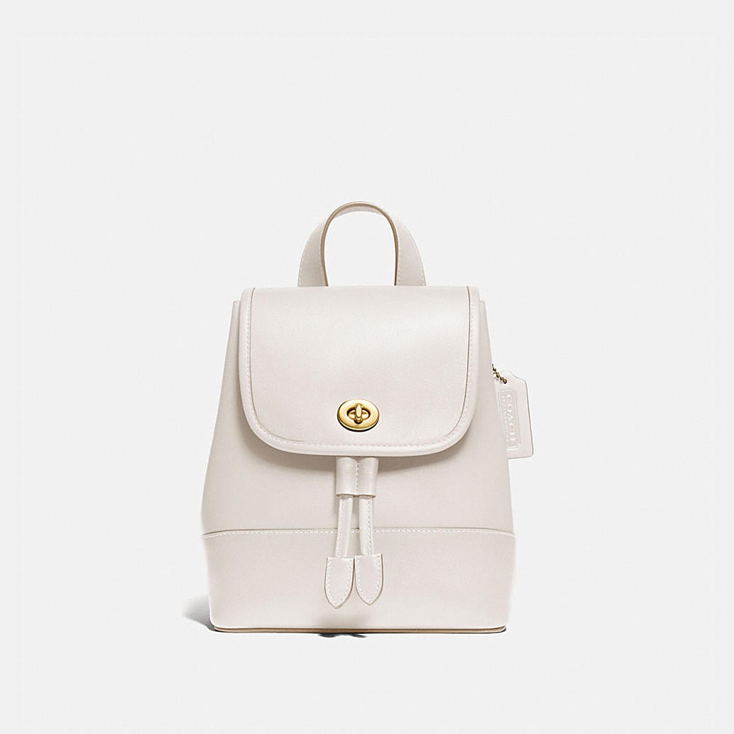 Coach 2025 turnlock backpack