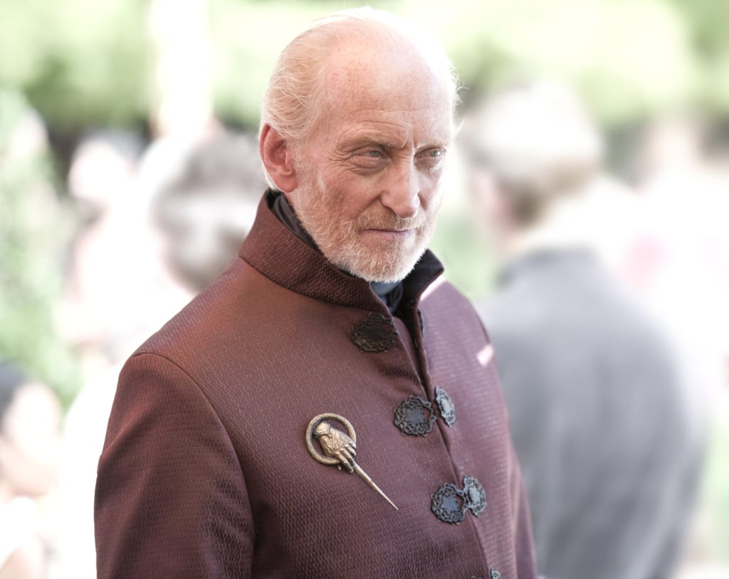 Charles Dance as Tywin Lannister.