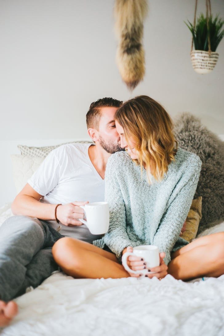 | Forget Engagement Photos — This At-Home Newlywed Shoot ...