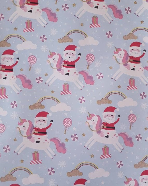 Unicorn Gift Wrapping Paper