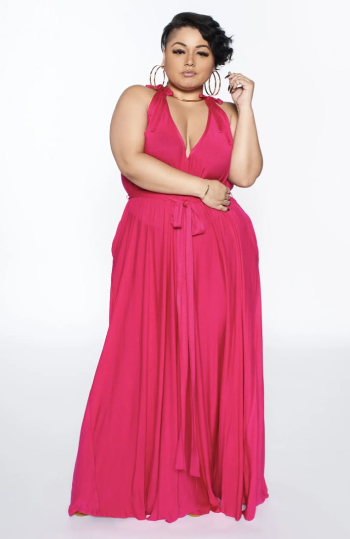 Zellie For She Wild Oversize Maxi Dress Curvy Girls These 13