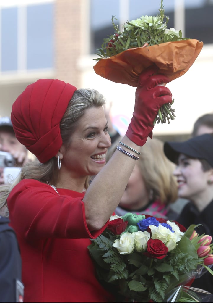 Queen Maxima of the Netherlands' Happy Faces
