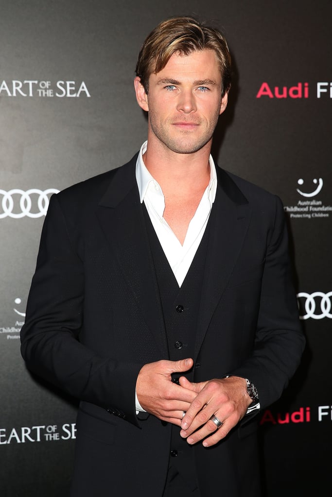 Chris Hemsworth Heart of the Sea Sydney Screening Pictures | POPSUGAR ...