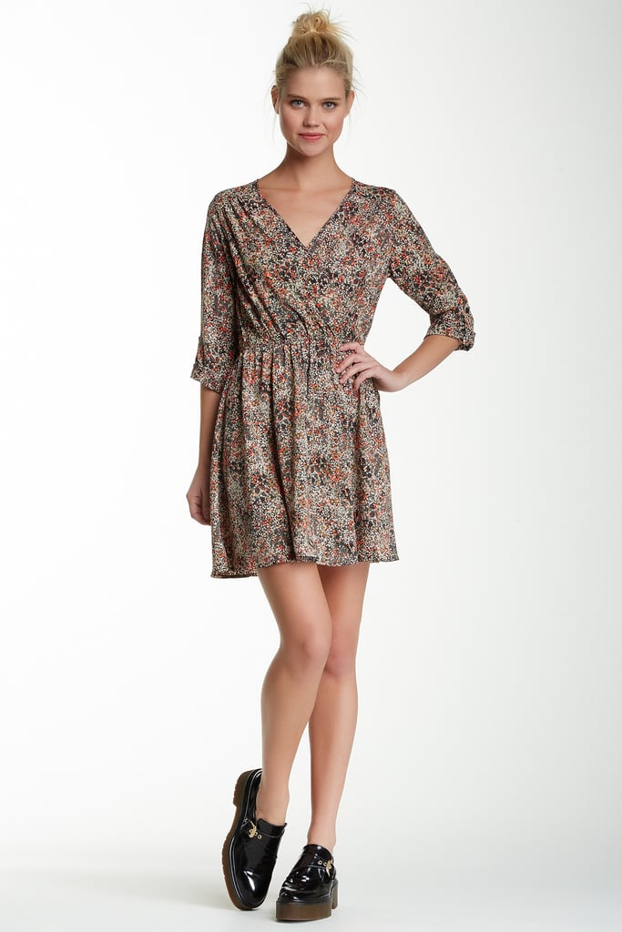 Lush Printed Wrap Dress | Cheap Fall Dresses 2014 | POPSUGAR Fashion ...