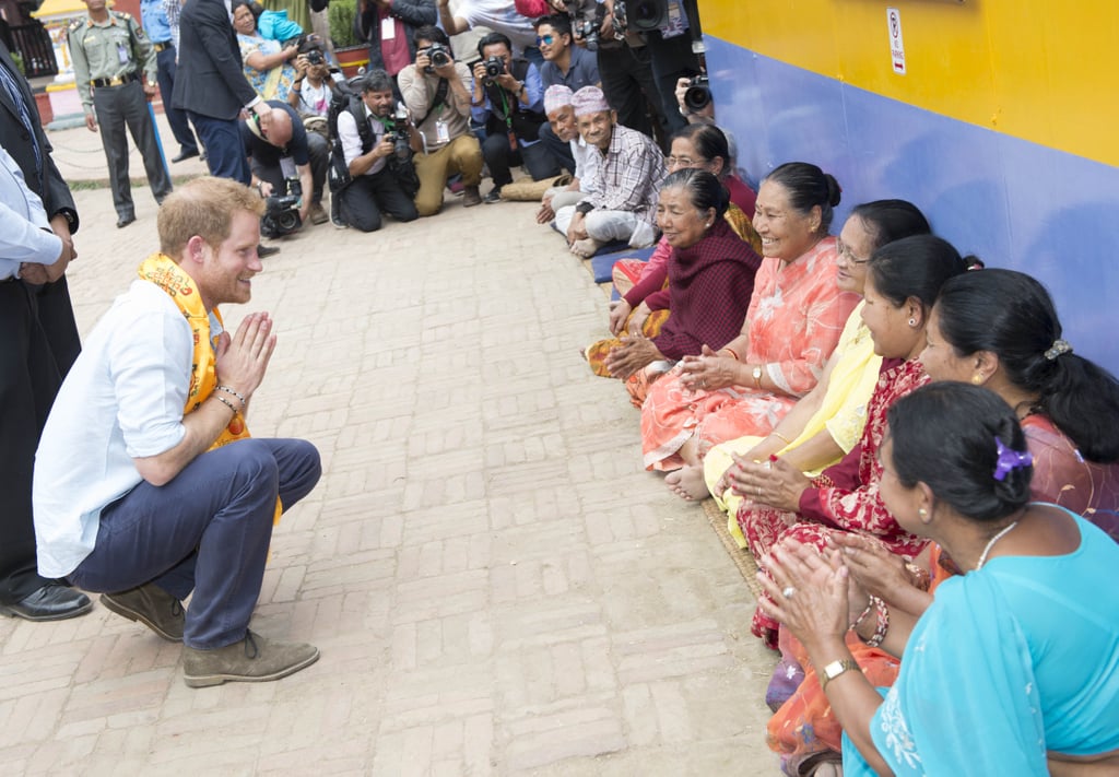 Prince Harry Visits Nepal March 2016