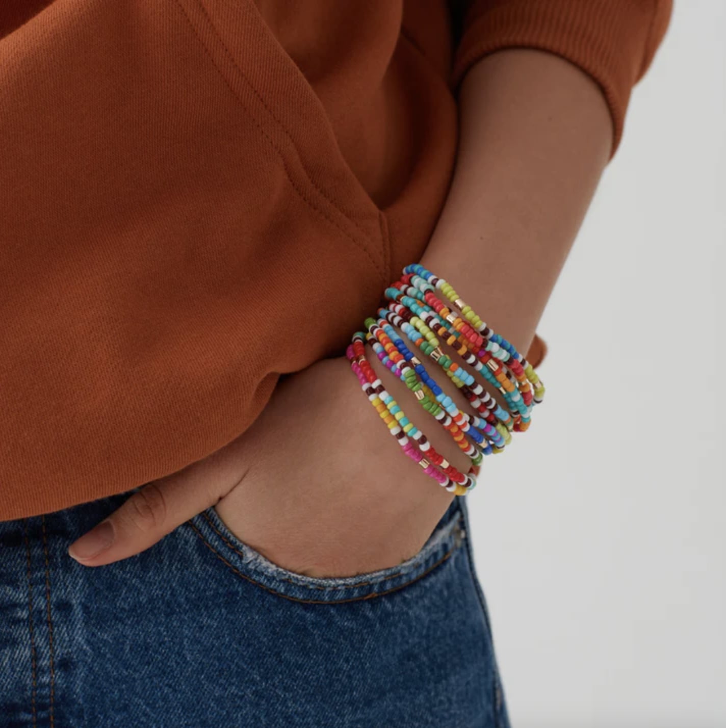 Bracelet Be Blush  Crete silver  Blush Indigo Jewellery