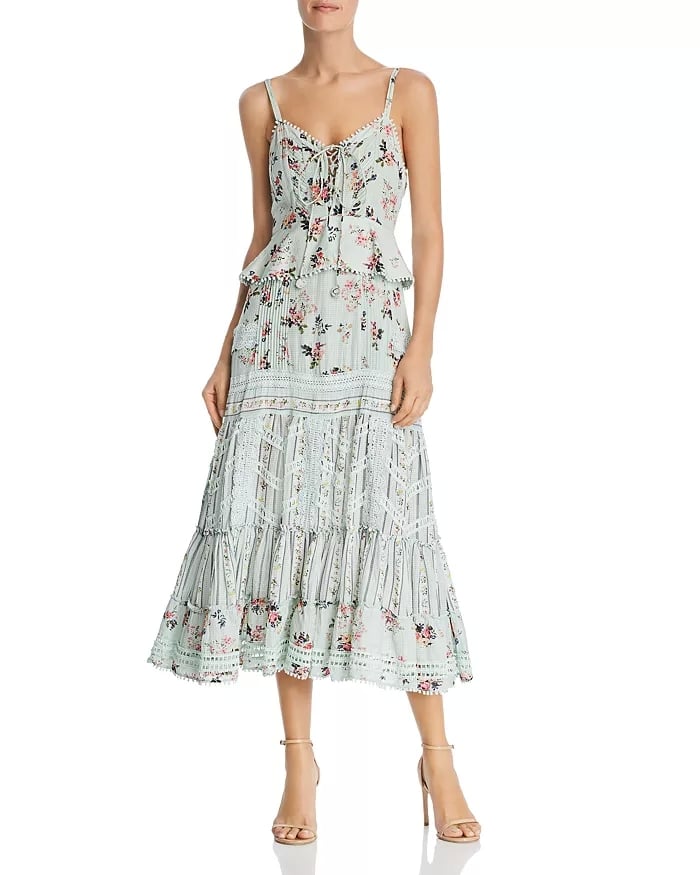 Hemant and Nandita Floral Midi Dress