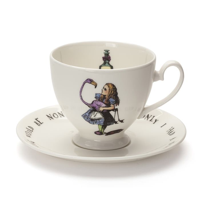 Vintage Alice in Wonderland Teacup With Saucer ($45) | Gifts For Wives ...