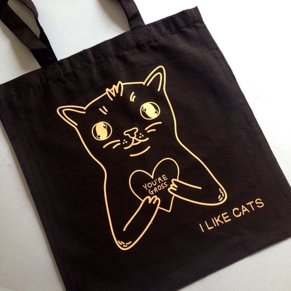 Cat Tote Bag ($15)