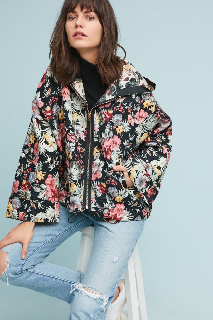 Blank NYC Summer Floral Windbreaker