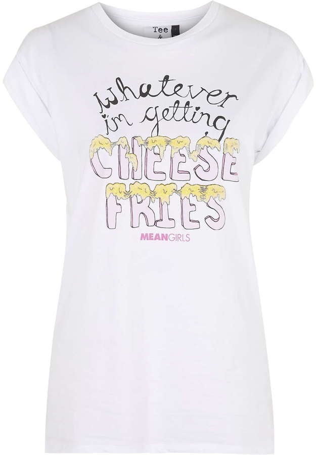 Topshop Tee and Cake Cheese Fries Print Tee ($40)