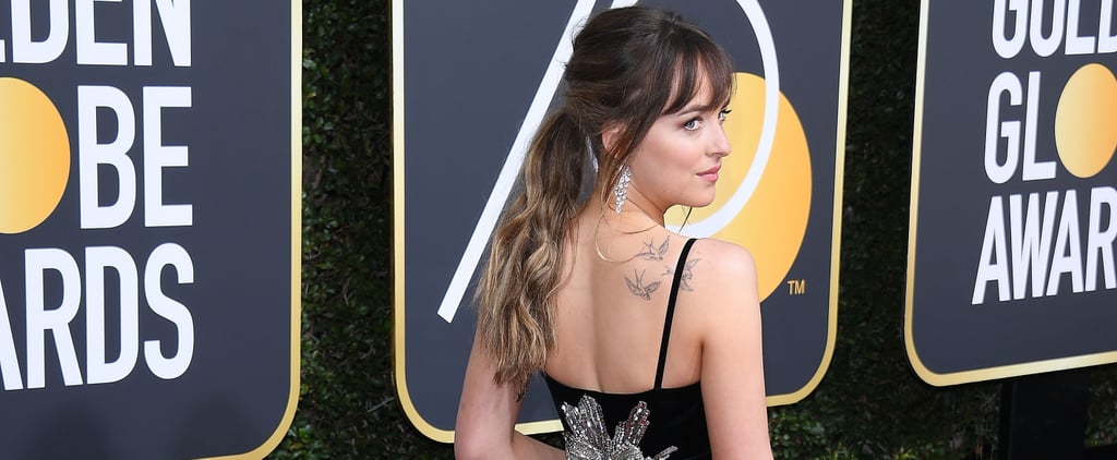 Back of Dresses Golden Globes 2018
