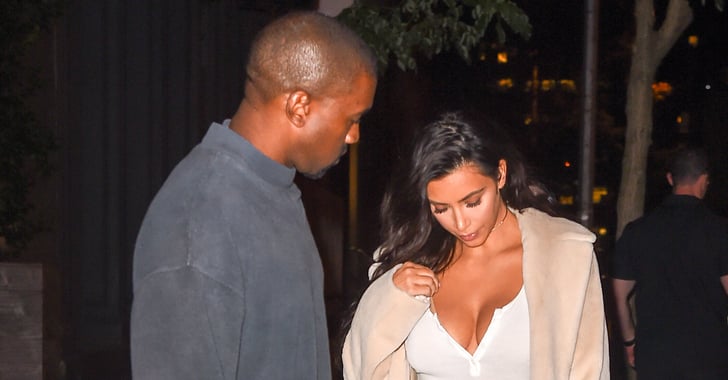Kim Kardashian and Kanye West Out in NYC August 2016 | POPSUGAR Celebrity