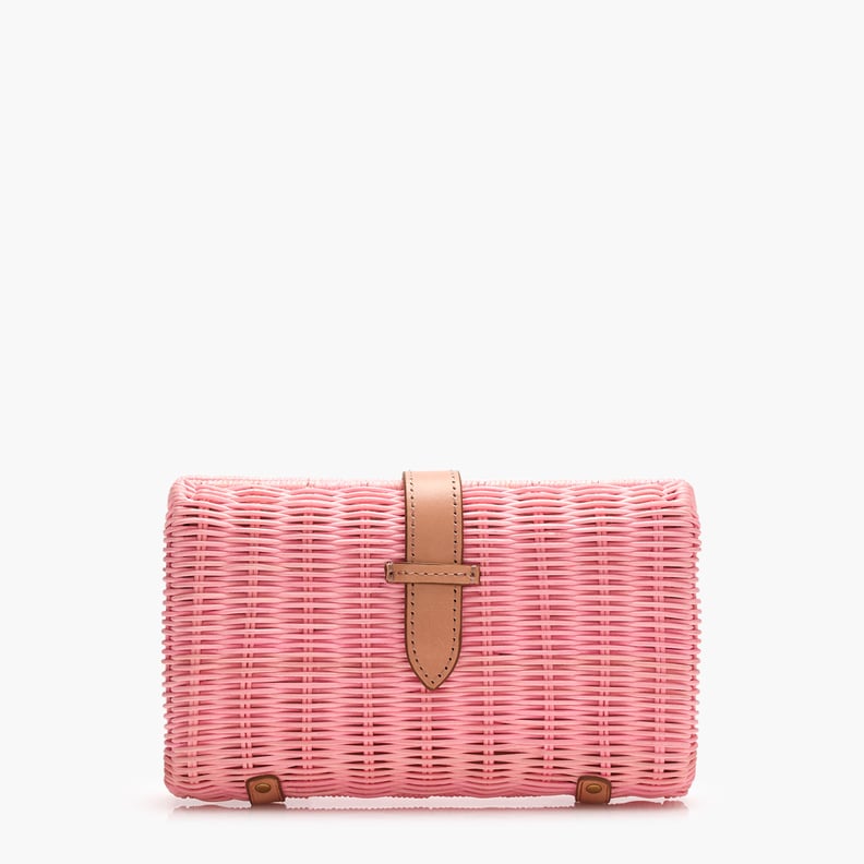 J.Crew Rattan Clutch