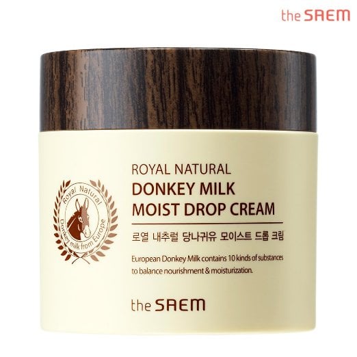 The SAEM Royal Natural Donkey Milk Moist Drop Cream