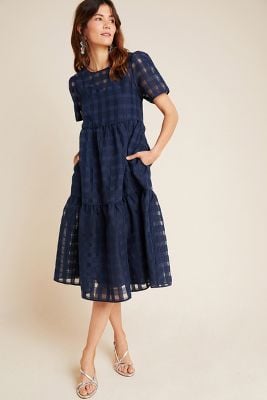 Austen Tiered Midi Dress