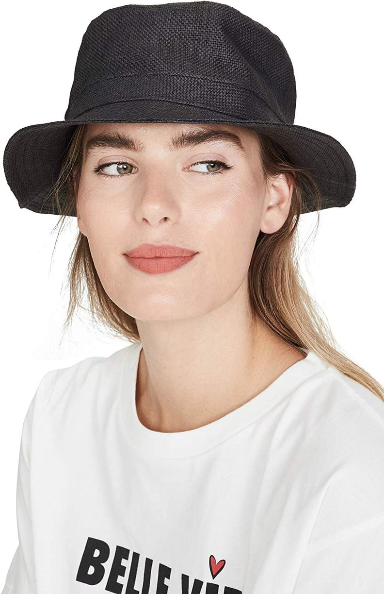 Brixton Women's Hardy Straw Bucket Hat