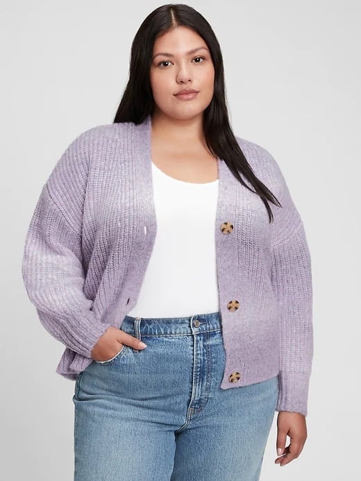 Gap Cozy Button-Front Cardigan