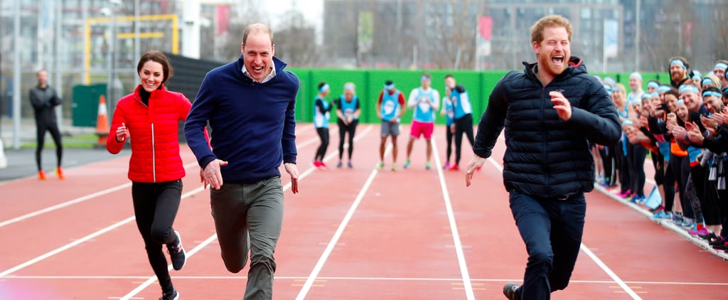 Prince Harry, Kate Middleton, Prince William at Olympic Park