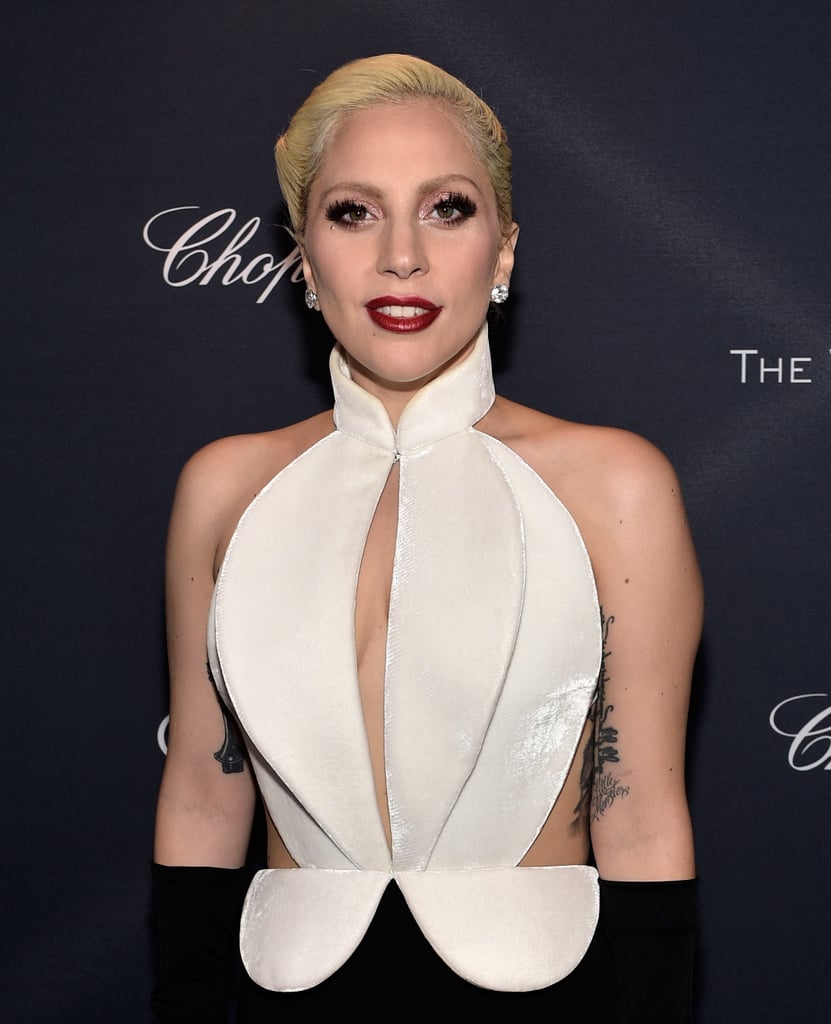 Lady Gaga at Weinstein Pre-Oscars Party 2016