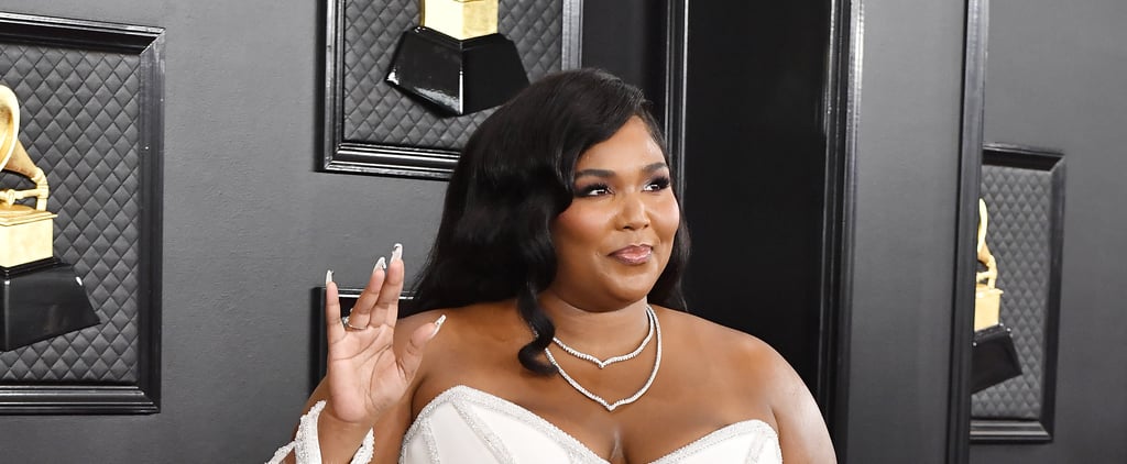 Lizzo's White Diamond Nail Art at the Grammys 2020