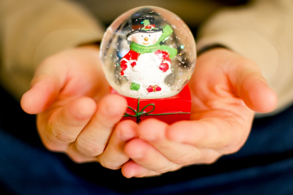 Shake up the season with lovely little snow globes.