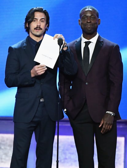 Milo Ventimiglia & Sterling Brown at Critics' Choice Awards