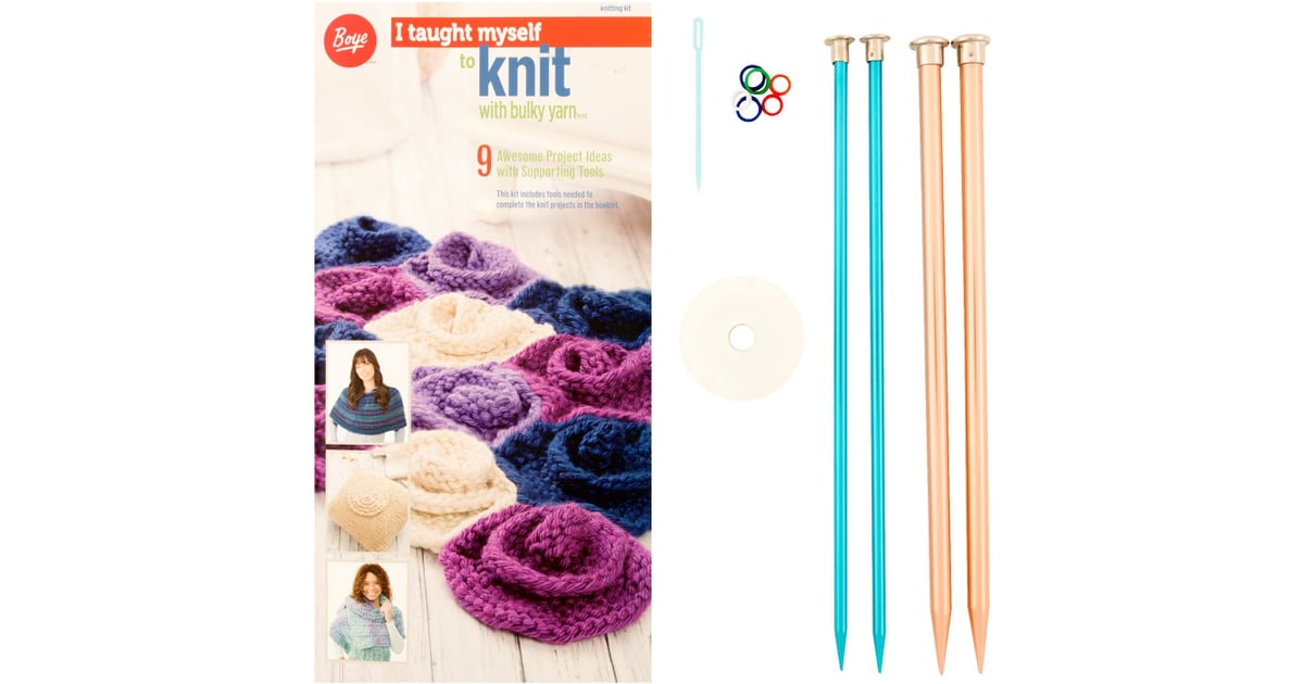 Boye Yarn Knitting for Beginners Kit The Best Knitting Kits For