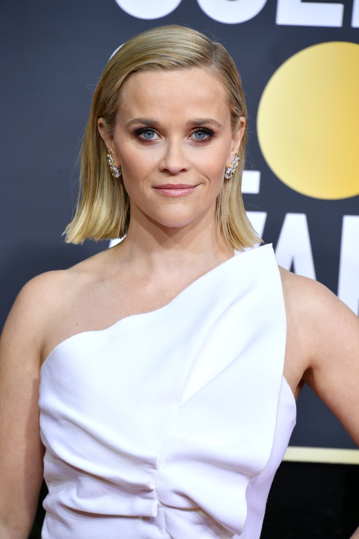 Reese Witherspoons Flipped Out Bob At The 2020 Golden Globes Flipped Bob Hairstyles Ruled The
