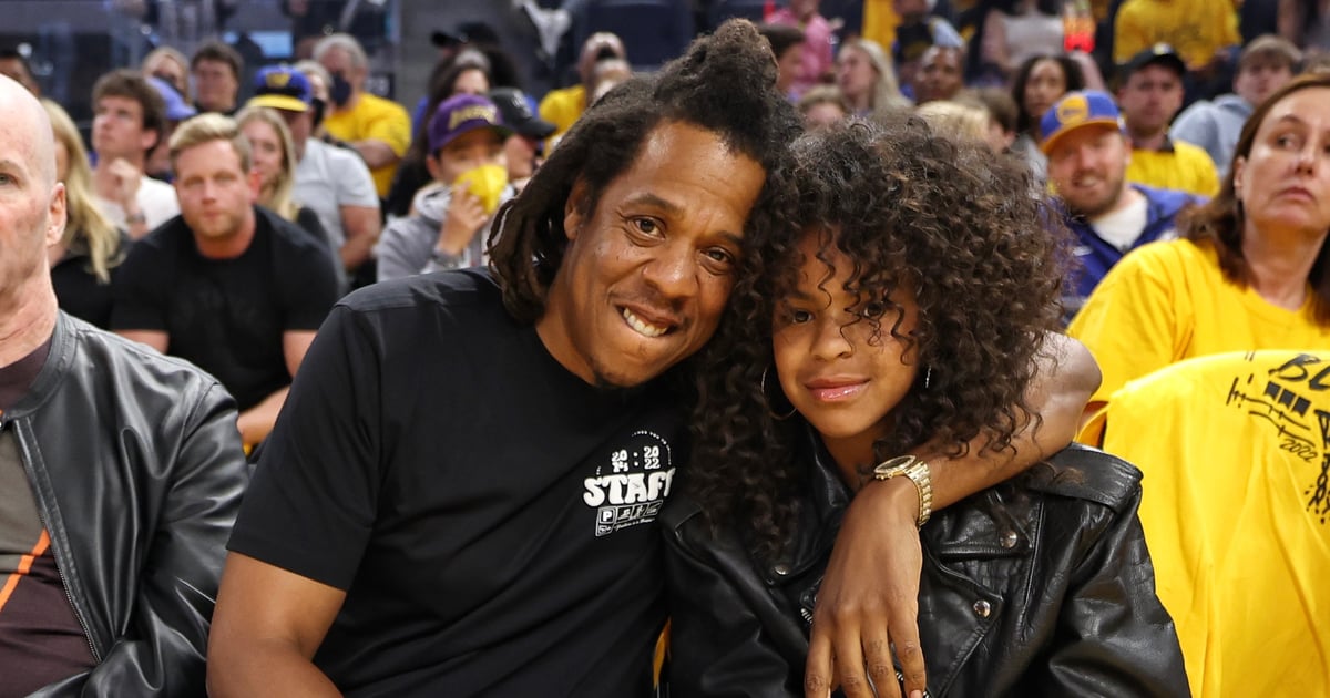 JAY-Z and Blue Ivy Carter Have a Father-Daughter Date at the NBA Finals ...