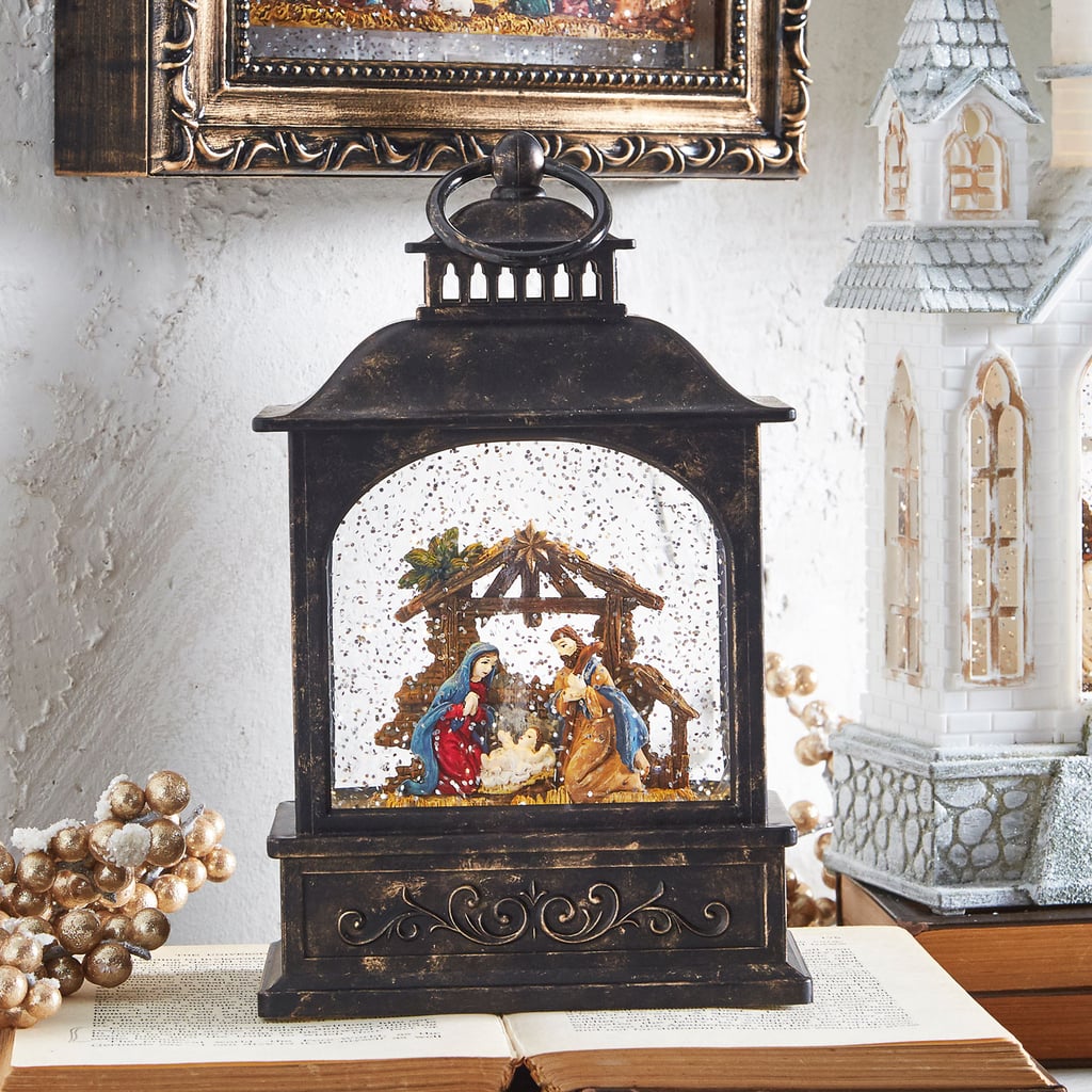 Lighted Nativity These Christmas Water Lanterns Light Up With Festive Scenes POPSUGAR Home