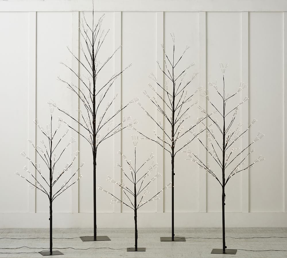Fairy-Light Trees: Halloween Black Fairy Pre-Lit LED Tree