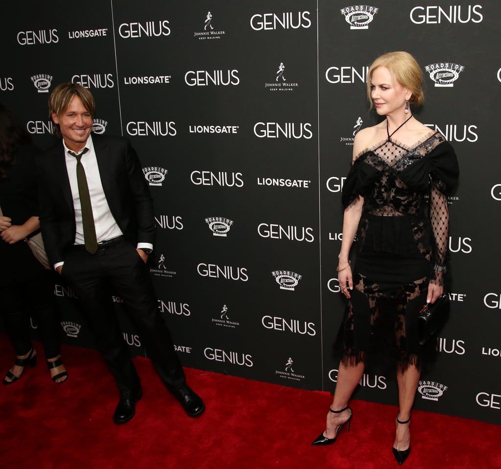 Nicole Kidman and Keith Urban at Genius Premiere June 2016