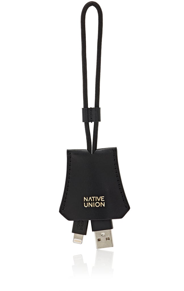 Native Union Tag Leather Charging Cable ($50)
