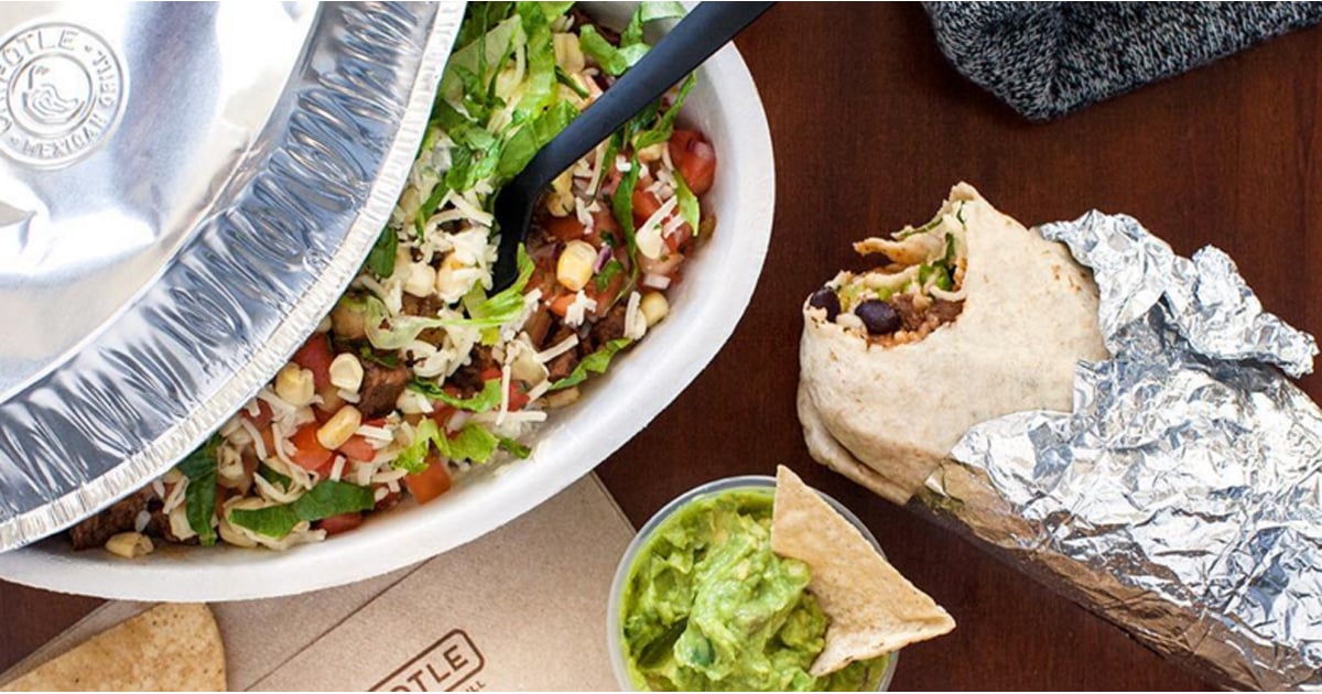 Chipotle Free Burritos 2016 POPSUGAR Food