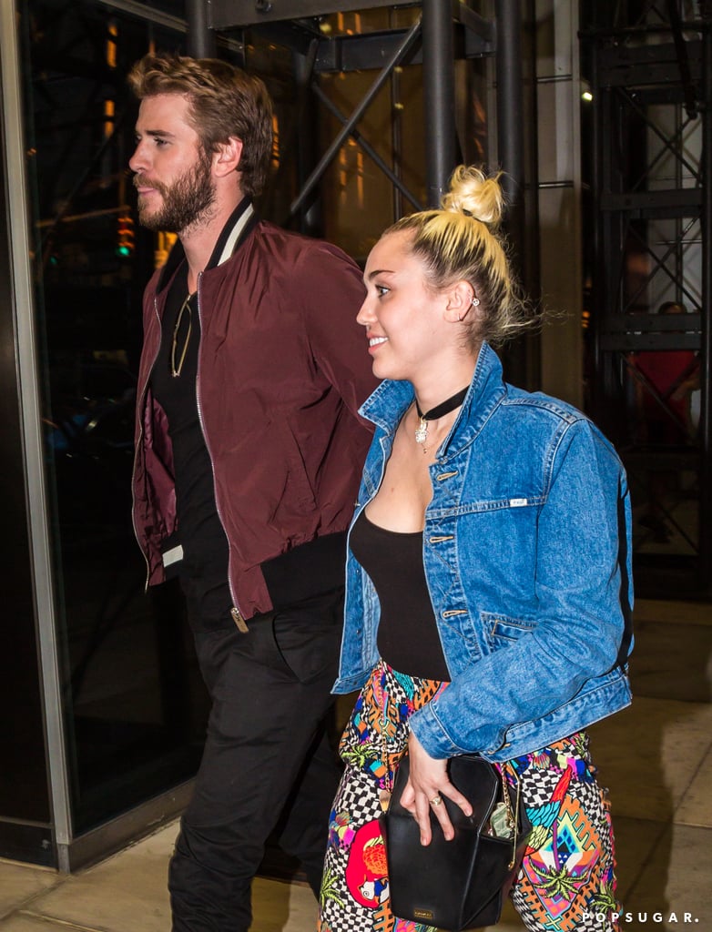 Miley Cyrus and Liam Hemsworth Out in NYC June 2016