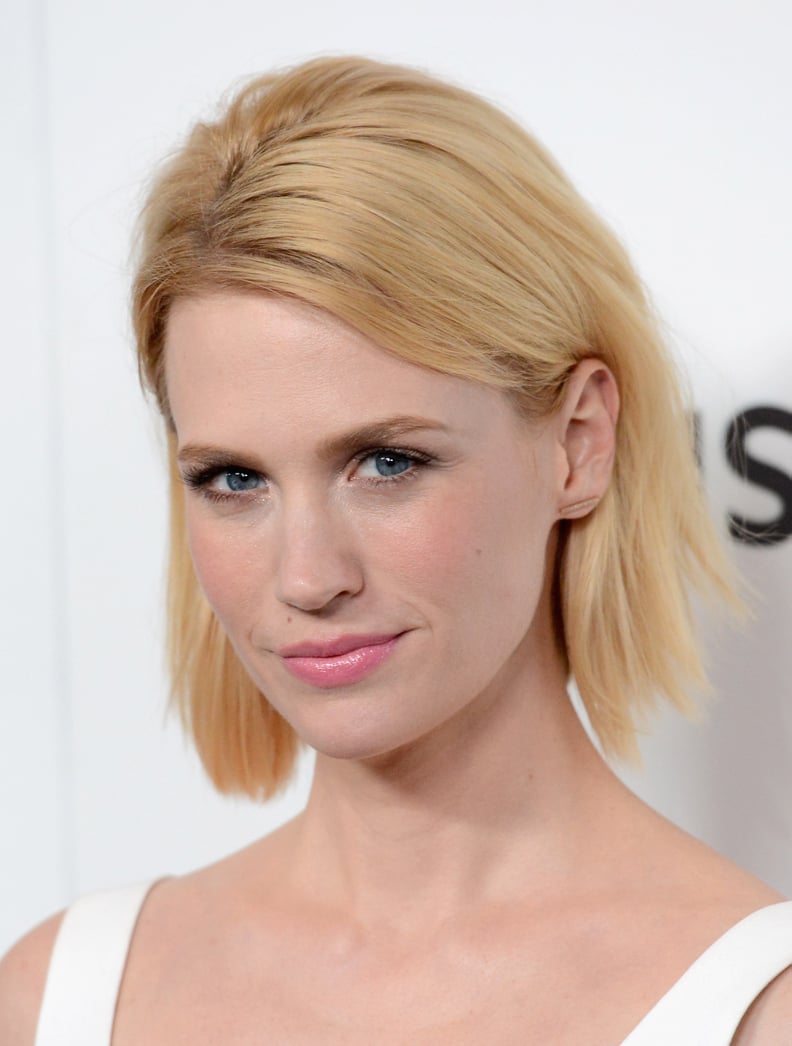 January Jones's Edgy Bob in 2013