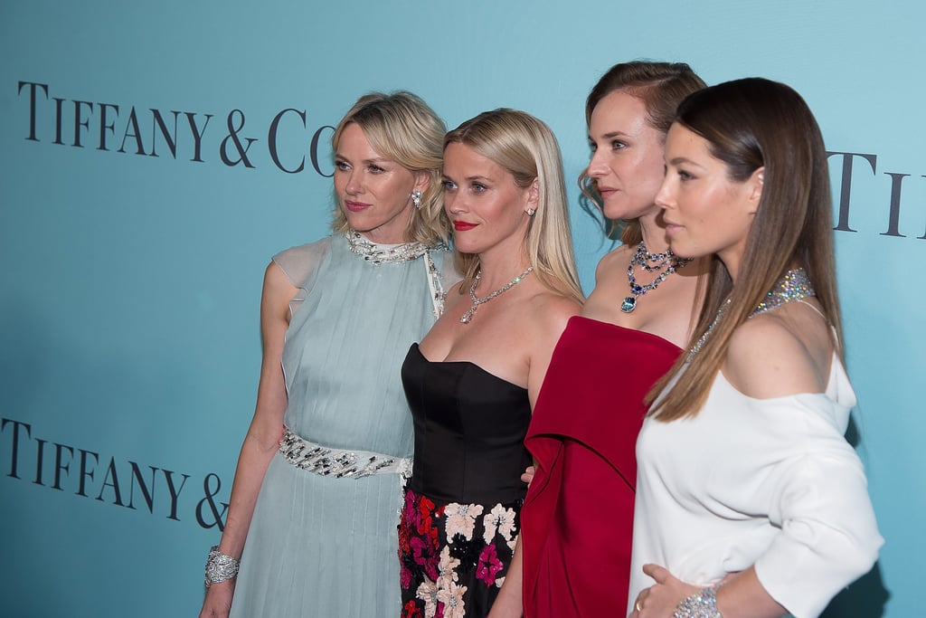 Reese Witherspoon and Jessica Biel at Tiffany & Co. Party