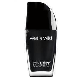 Wet n Wild Beauty Wild Shine Nail Color in Black Crème