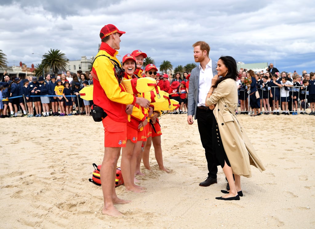 Meghan Markle Wearing Flats Oct. 2018