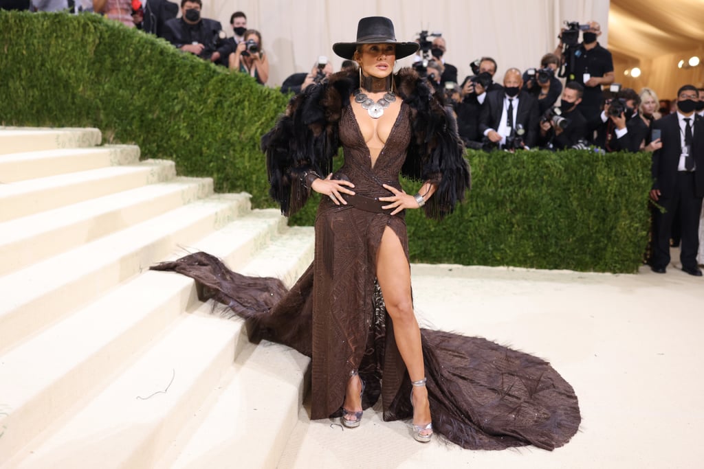 J Lo Wears Ralph Lauren to the Met Gala With Her DSW Shoes